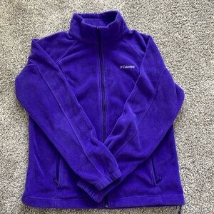 Columbia Women’s Fleece Zip up Size L